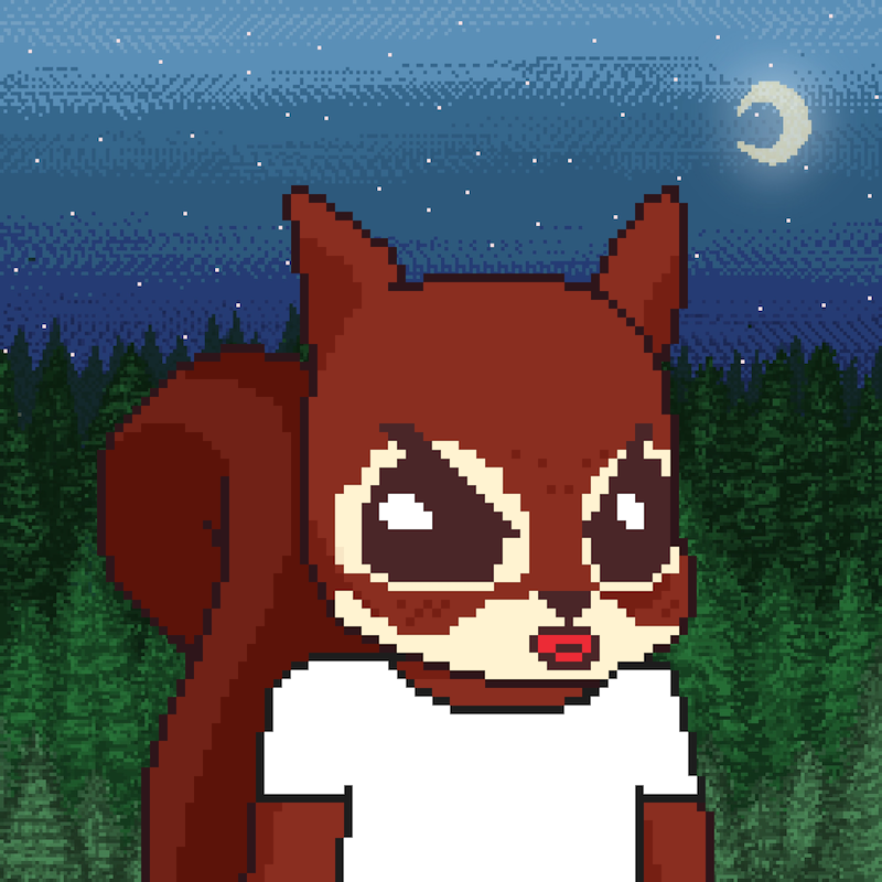 Pixel Squirrels #4022